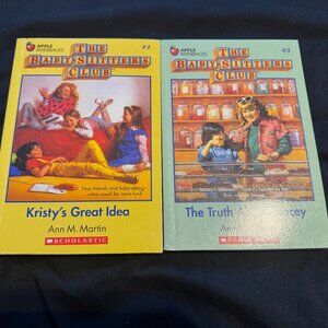 VINTAGE 1980'S BABY SITTERS CLUB YOUNG READERS CHAPTER BOOKS AGES 9-13